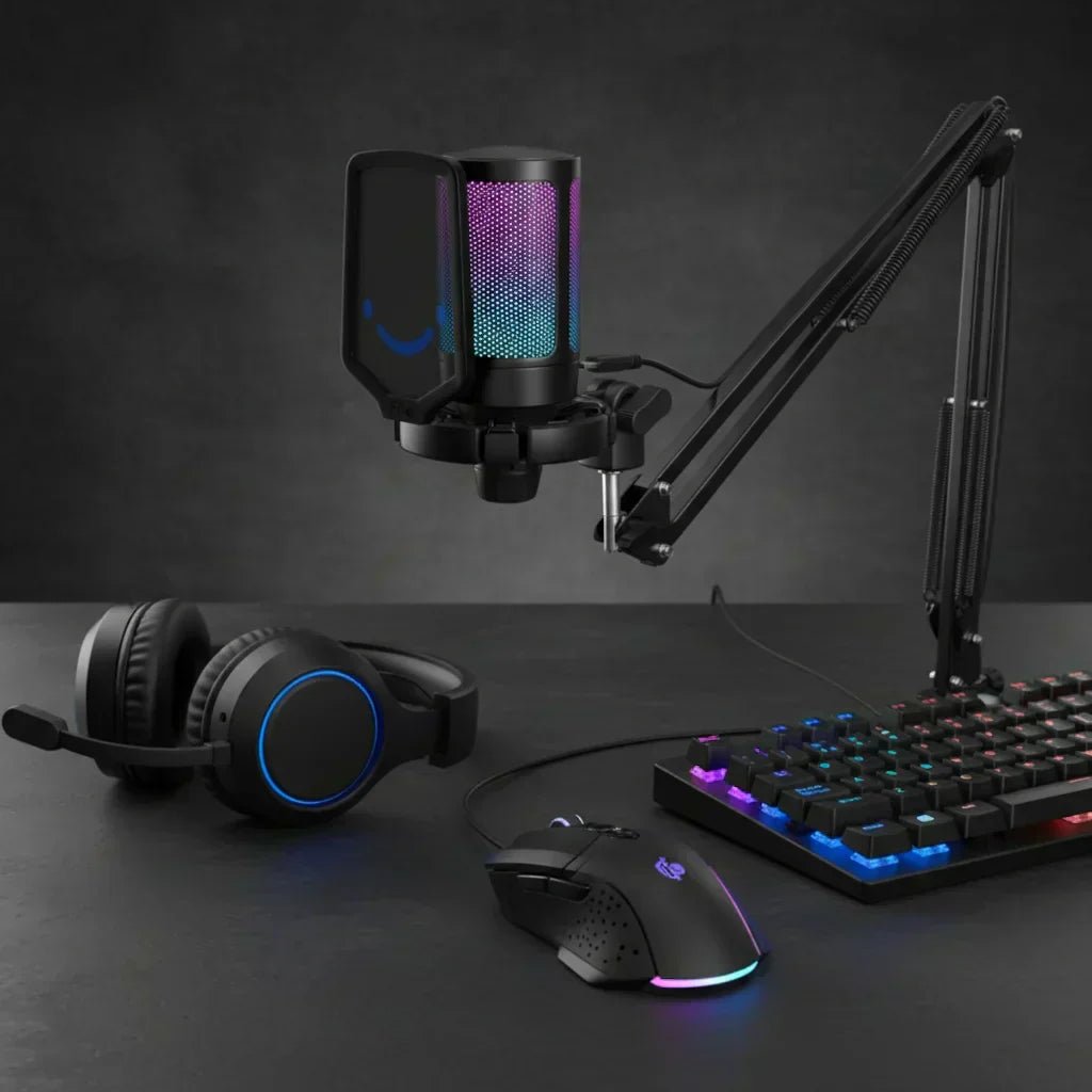 Microphone Gaming FIFINE - Qualité audio pro à domicile - Kawkaw