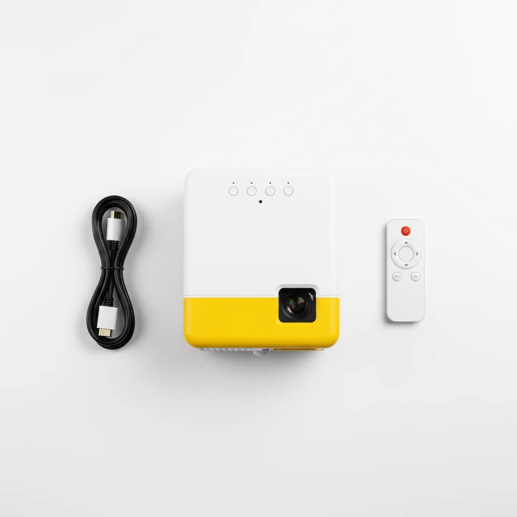 Projecteur Mini Portable - Divertissement en Famille! - Kawkaw